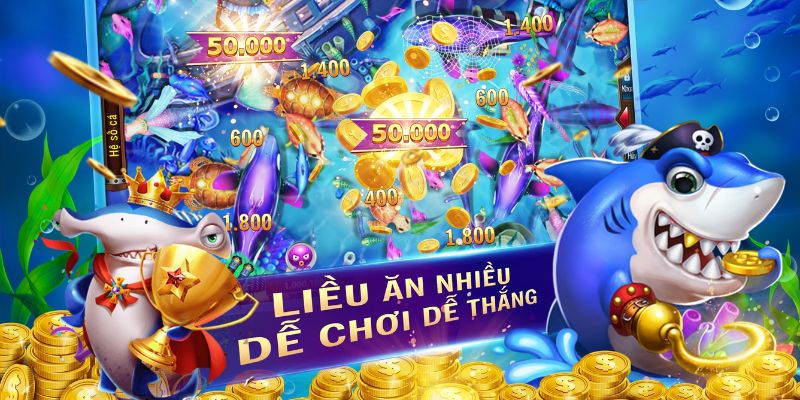 Chơi game bắn cá ăn tiền Mksports, vừa giải trí vừa trúng lớn